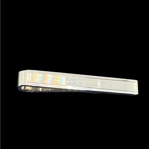 LaMode signed sterling silver men’s vintage tie clip